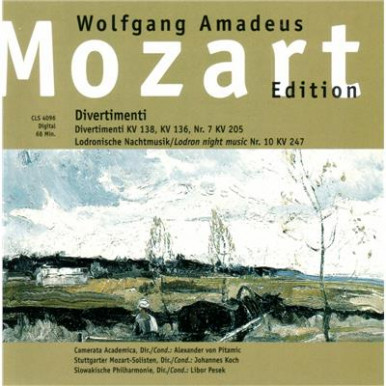 Wolfgang A.Mozart - Divertimenti/Lodronische...(CD-9648