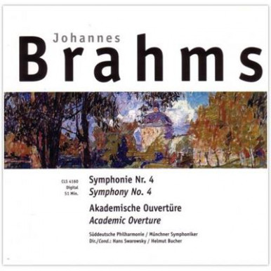 Johannes Brahms - Symphony No.4,Akad.Overture(CD)-9839