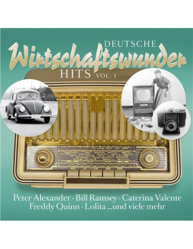 Deutsche Wirtschaftswunder Hits Vol. 1 (LP)-13539