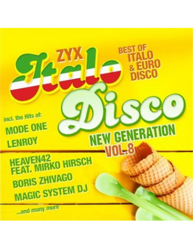 ZYX Italo Disco New Generation 8 (2CD)-8835